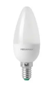 Lamp E14 Candle LED 4.9W 2700K Ampoules