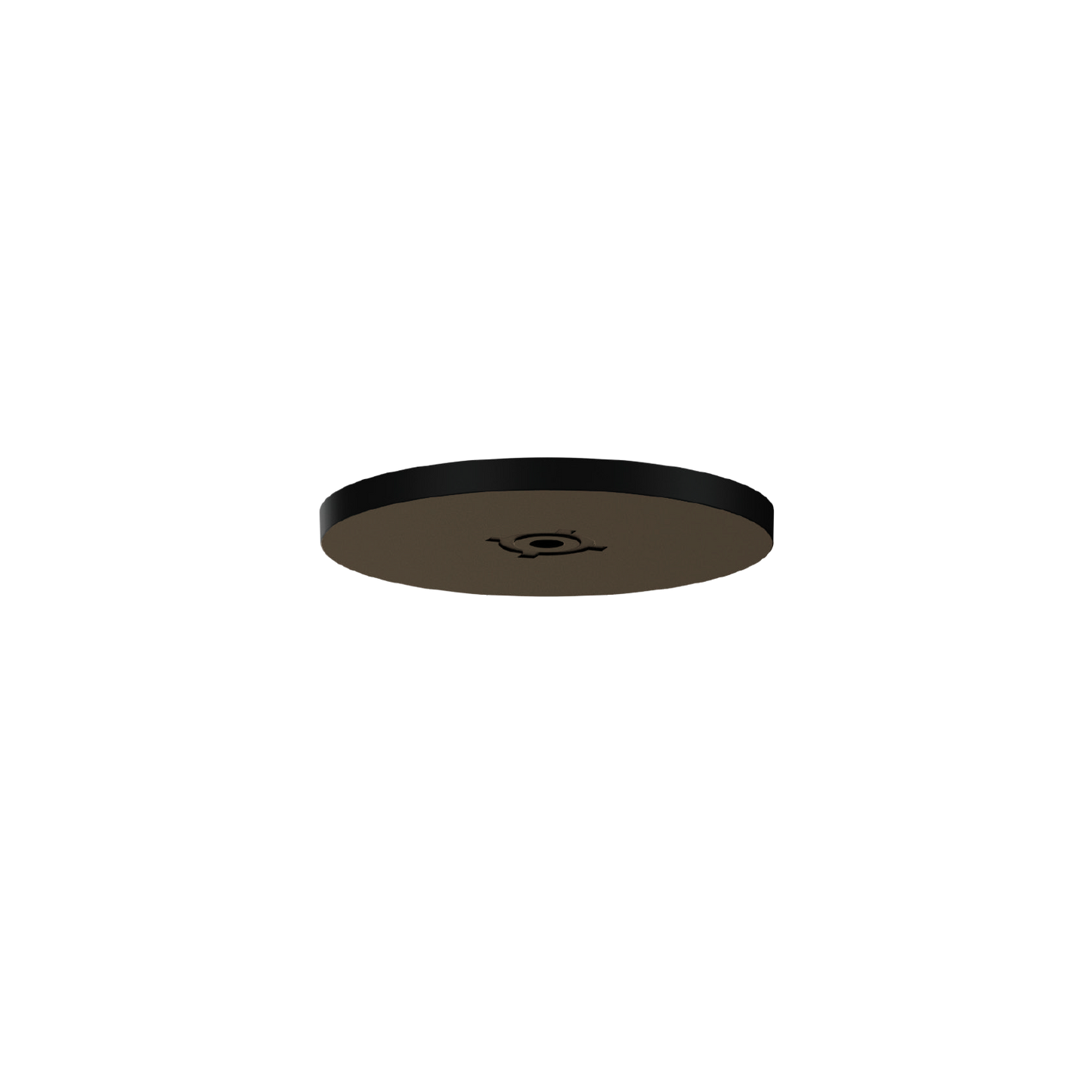 Base plafond suspension simple semi-encastrée 1.5 Ronde Accessoires