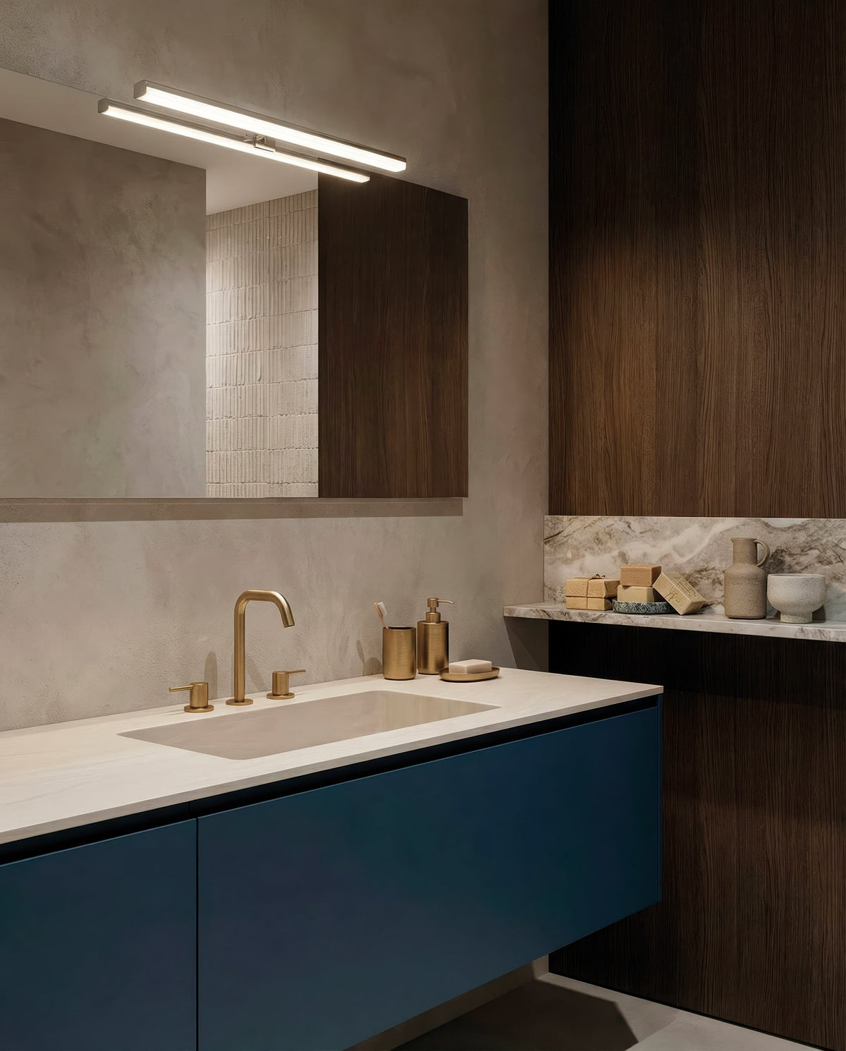 Dustin 80 3 fixations 4000K Appliques murales