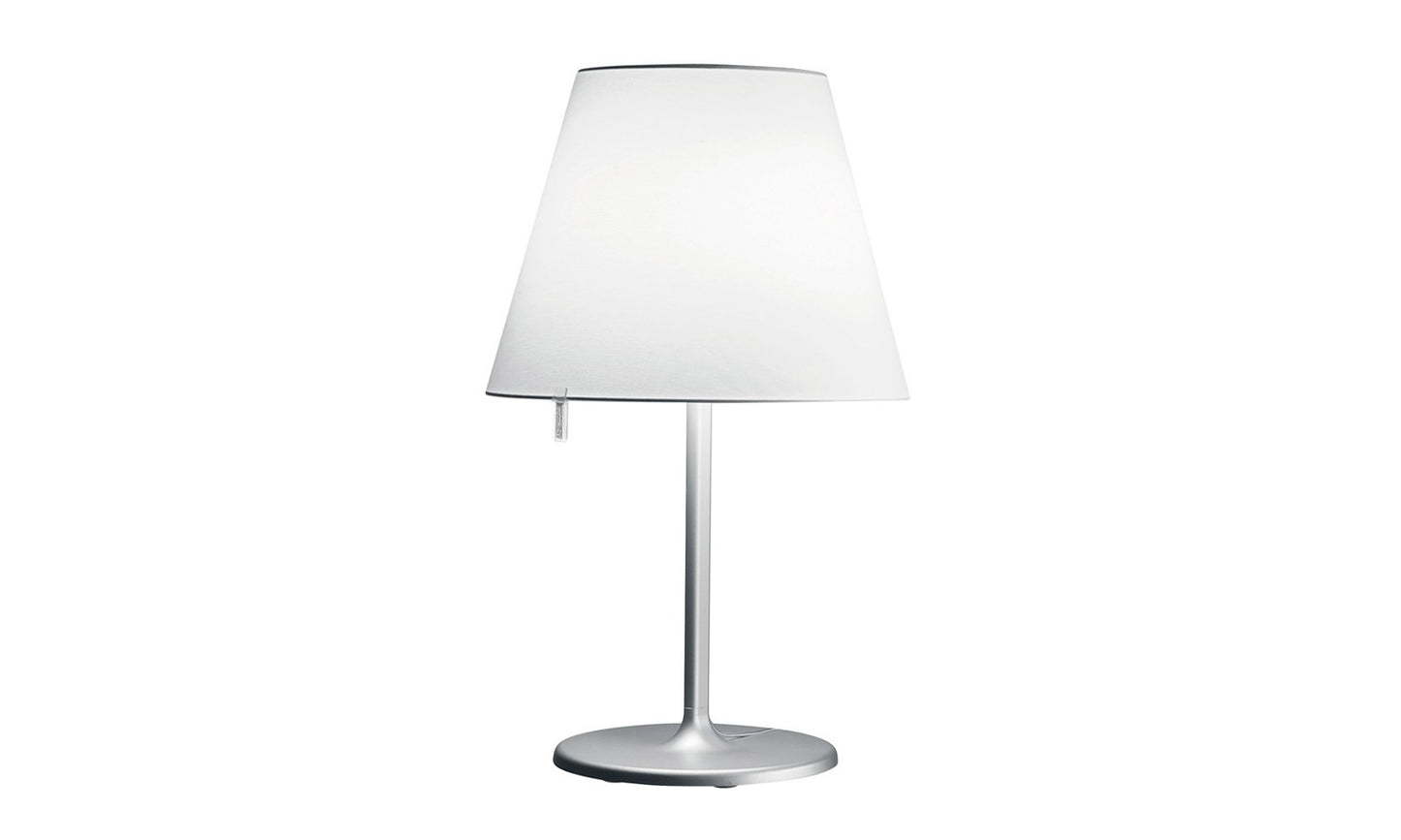 Luminaires Melampo Lampes de table Artemide coloris Gris clair