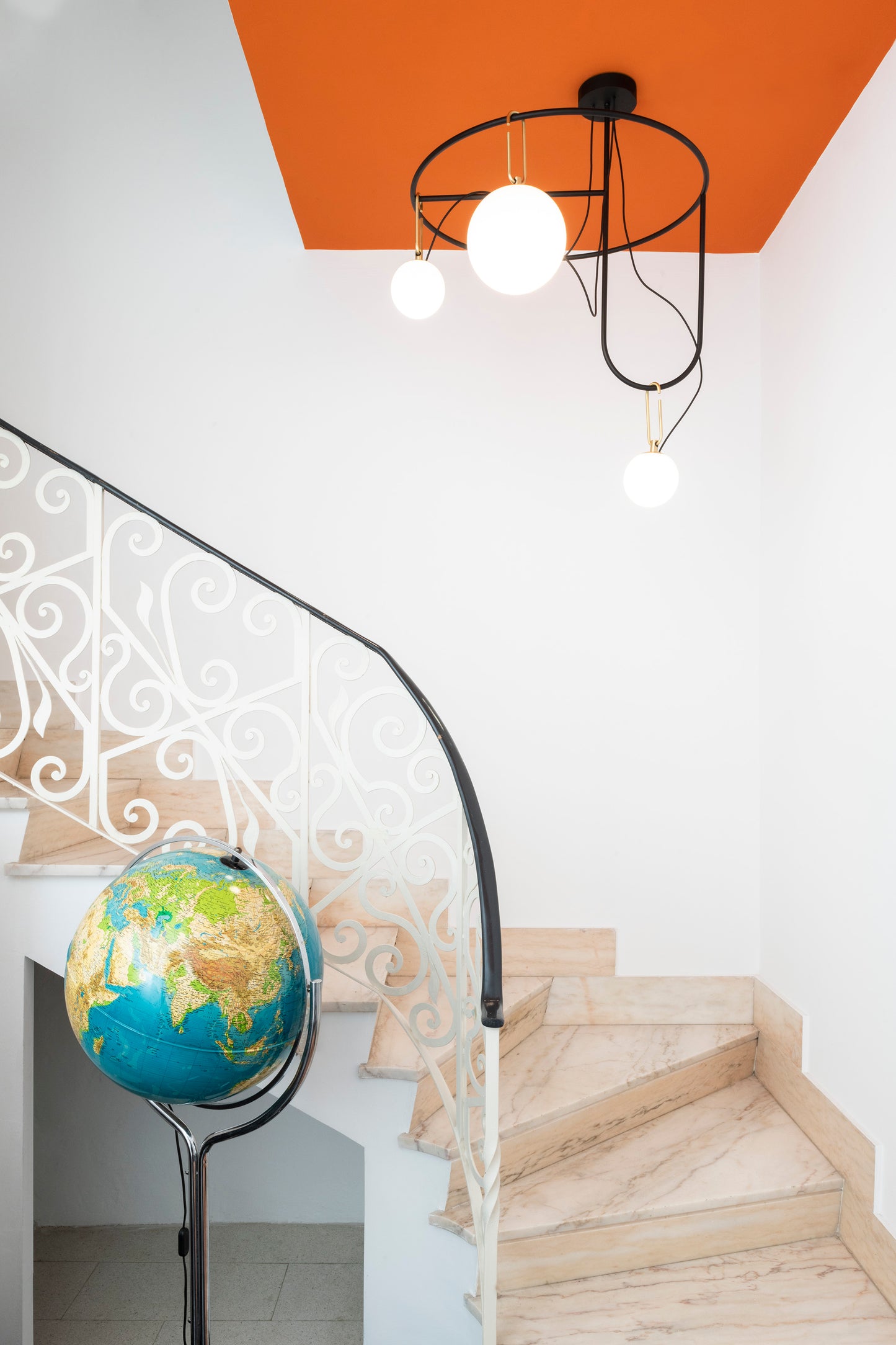 Nh S4 circulaire Suspensions LED Doré