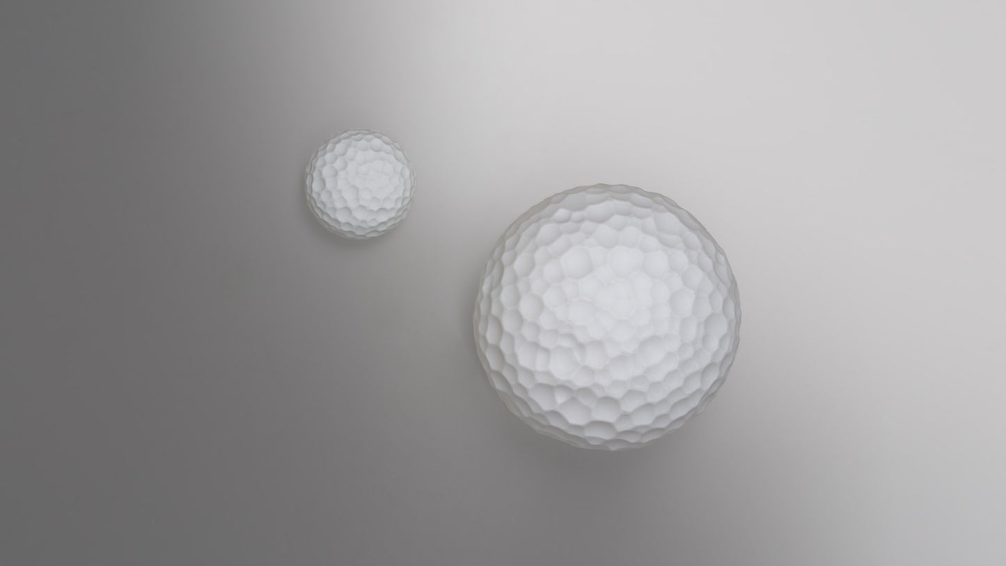 Meteorite Ø35cm Plafonniers Appliques Blanc