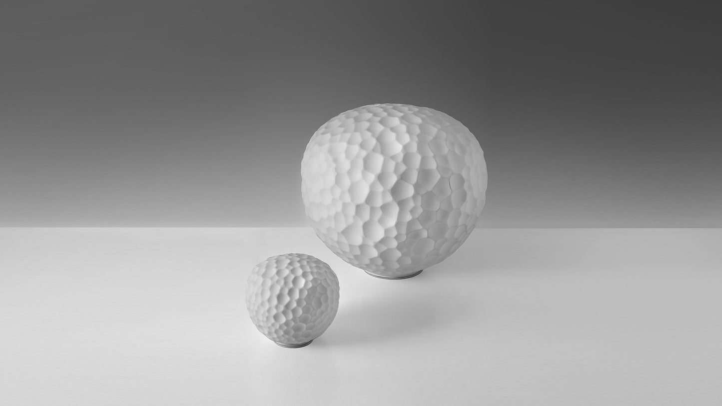 Meteorite Ø15cm Lampes de table Blanc