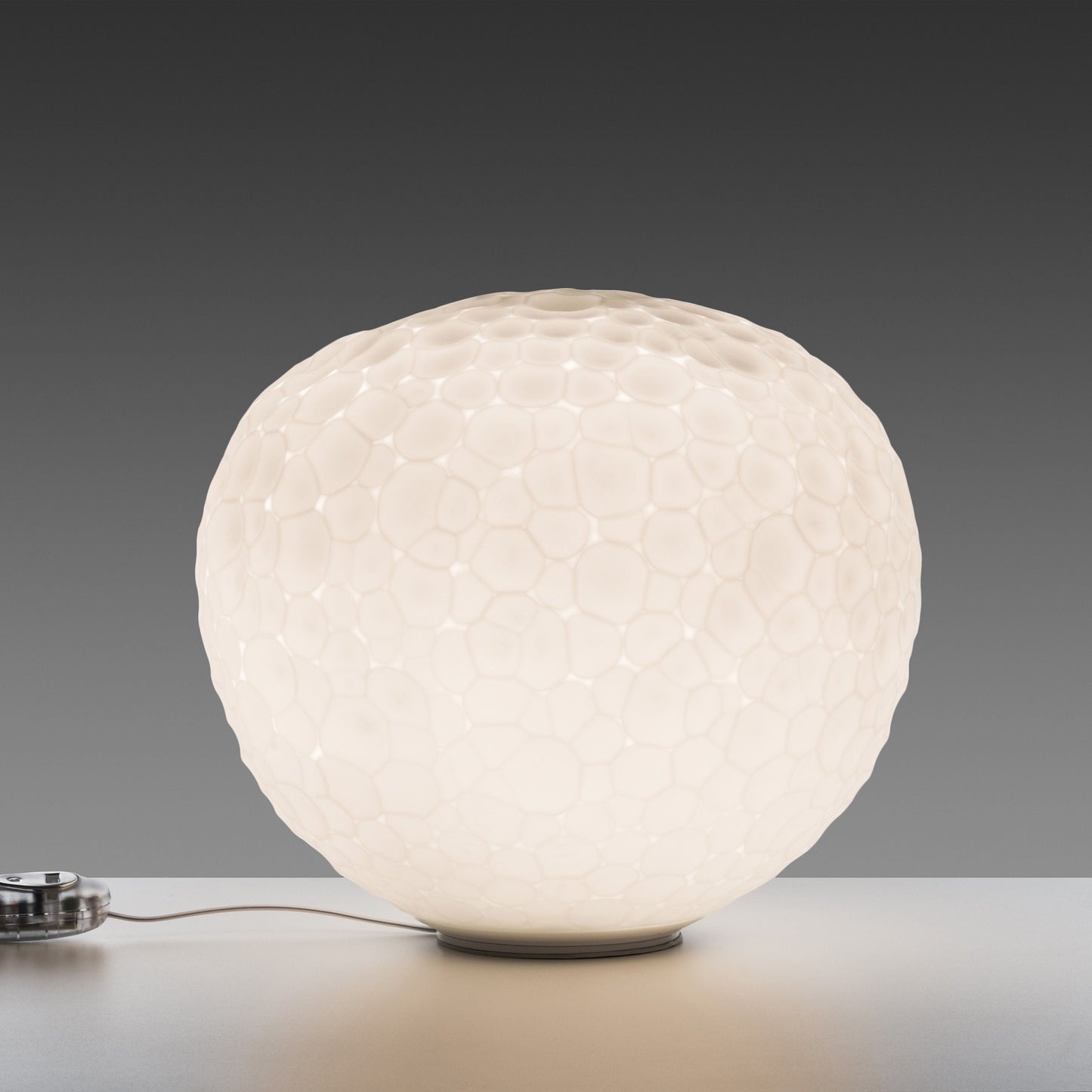 Meteorite Ø35cm Lampes de table Blanc