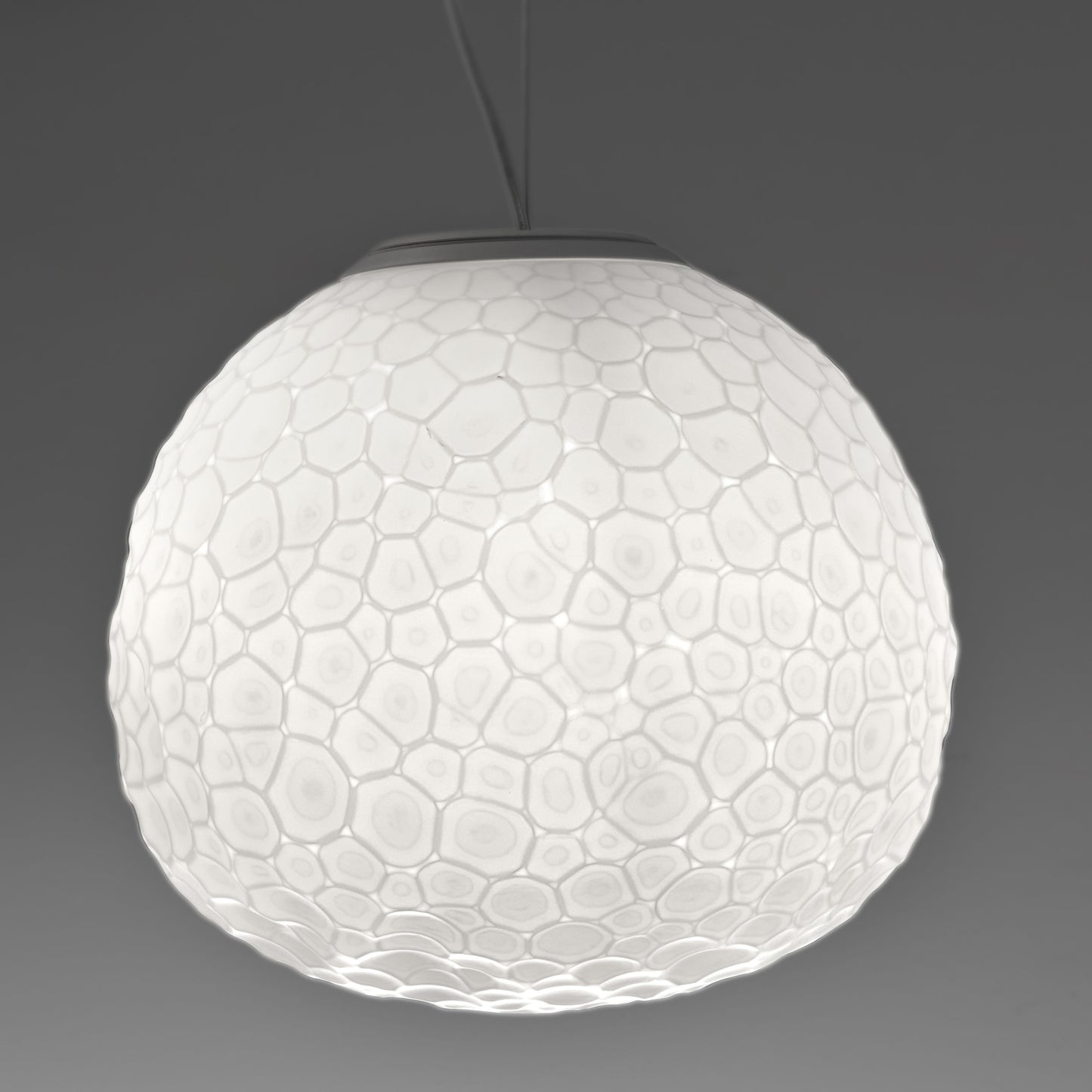 Meteorite Ø48cm Suspensions Blanc