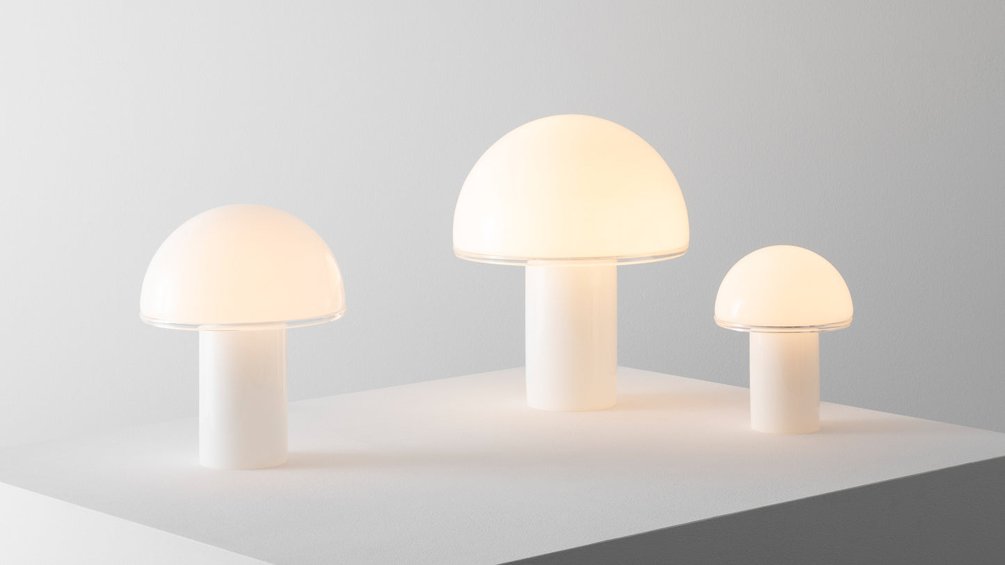 Onfale Medium Lampes de table Blanc