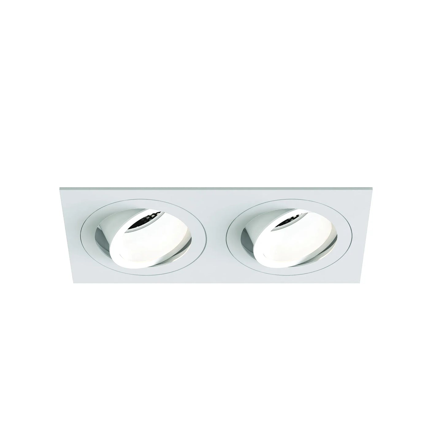 Pinhole Square Twin Adjustable IP20 Spots
