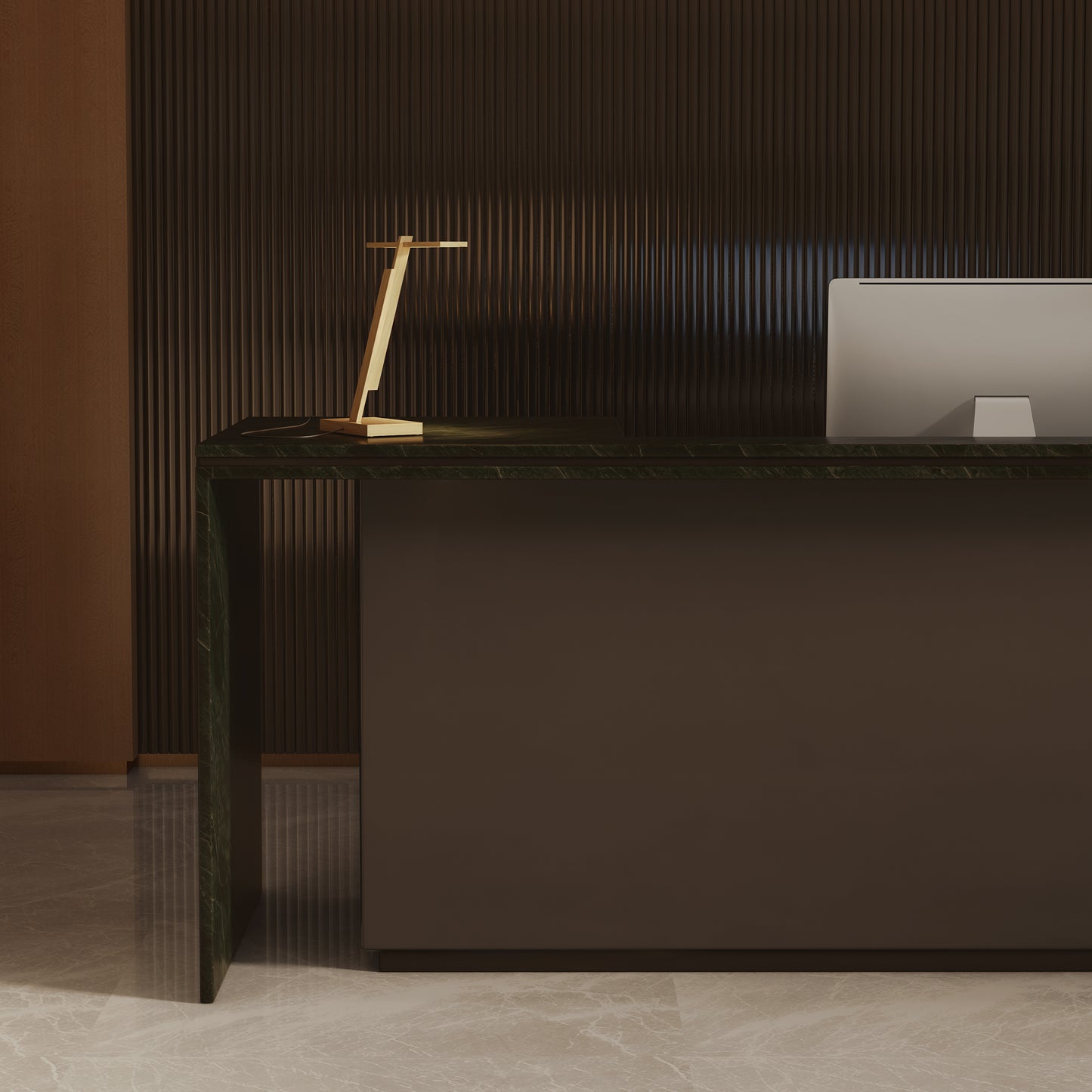 Gerrit Lampes à poser LED Or