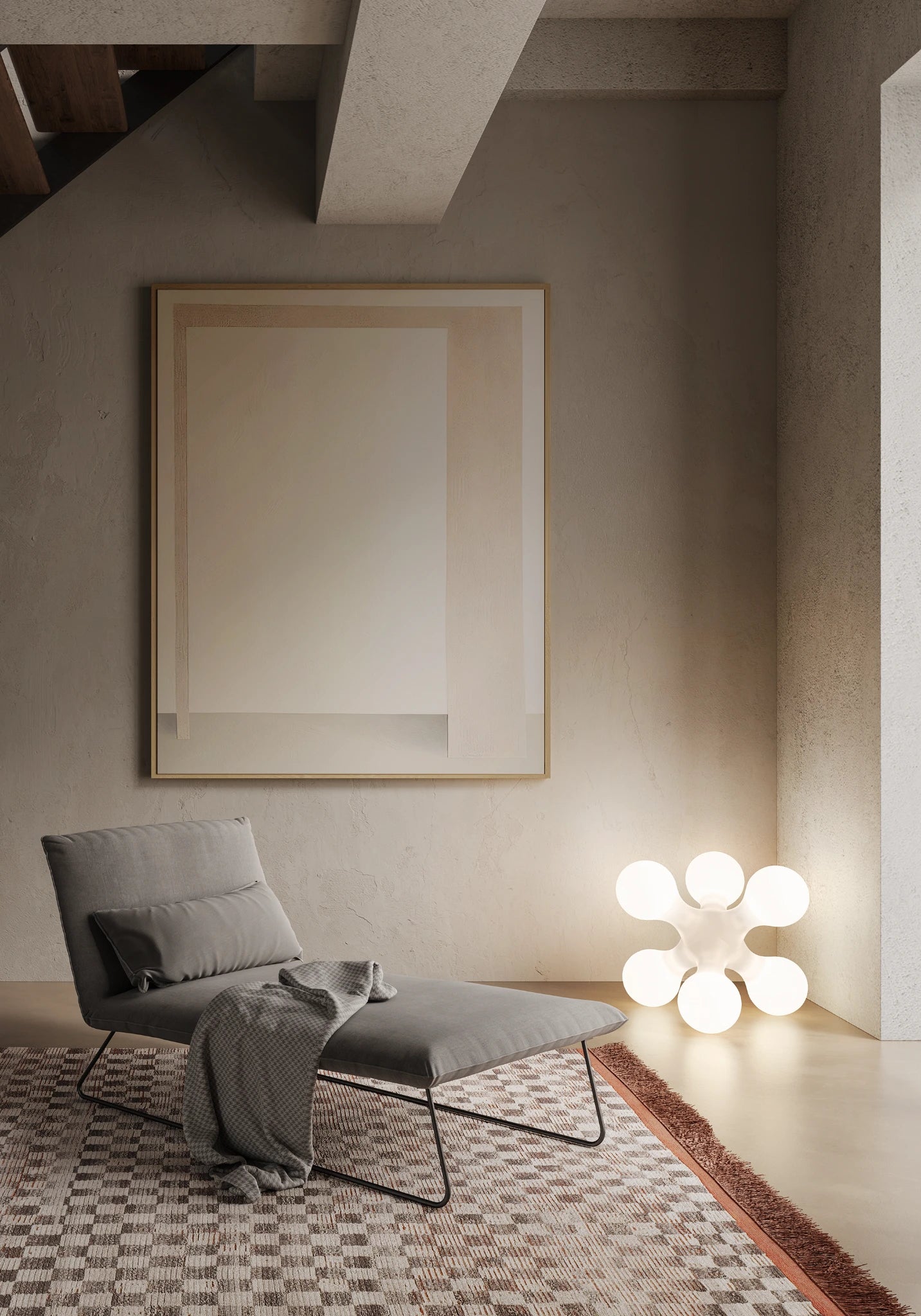 Atomium Lampes à poser ambiance