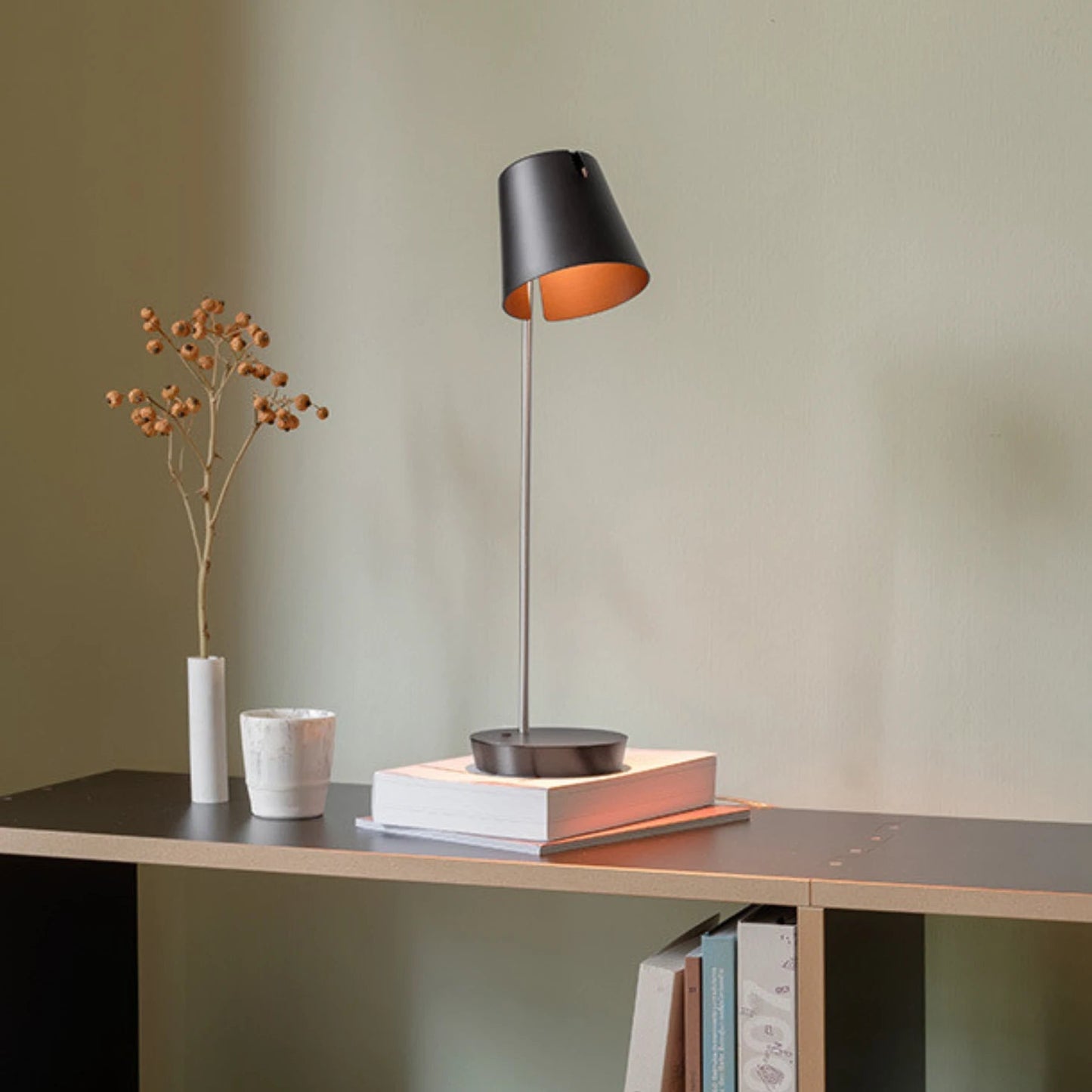 Fez T Lampes de table LED Noir