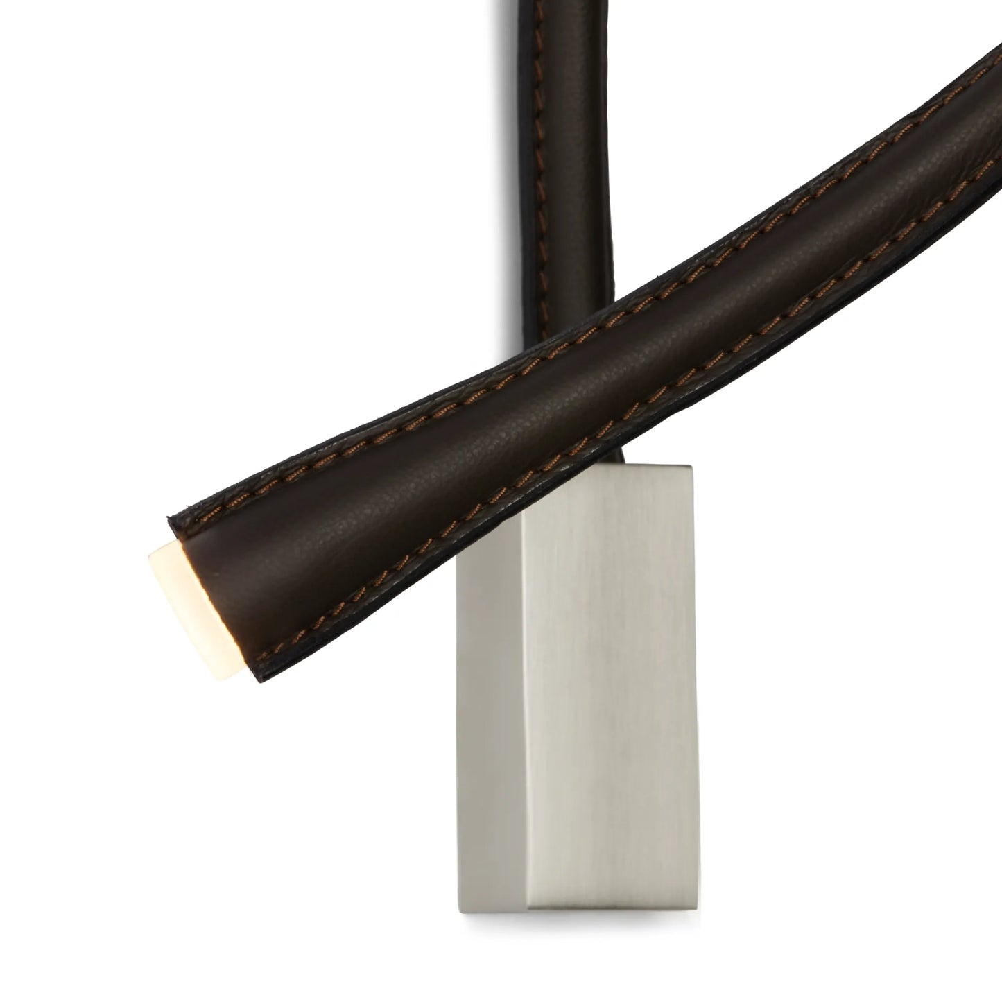 Flexiled 90cm Cuir base Nickel sans interrupteur Appliques LED