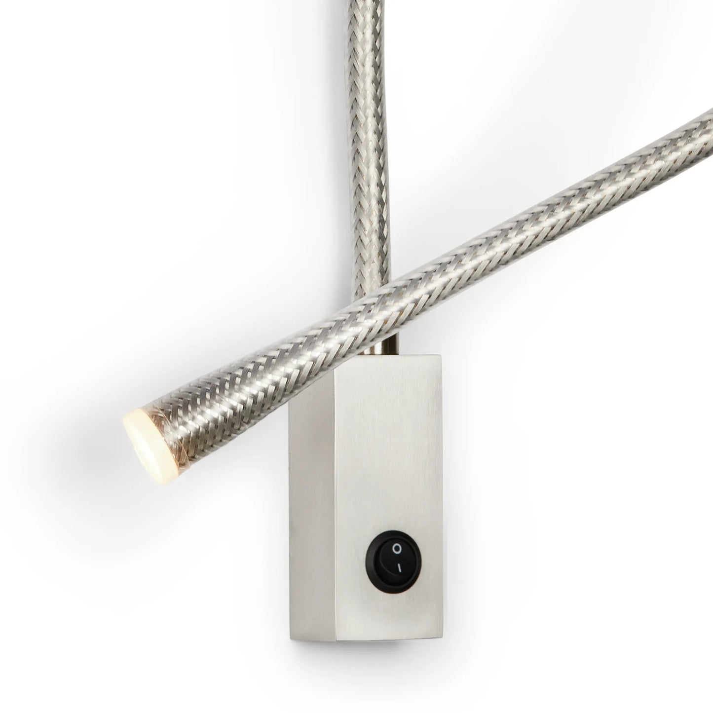 Flexiled 90cm Acier avec interrupteur Appliques LED