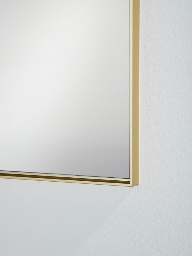 Lucka Frosted Gold XL Miroirs Doré