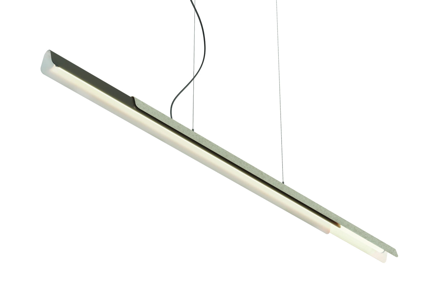 Dala Linear 3000K Suspensions / Plafonniers Gris foncé Béton
