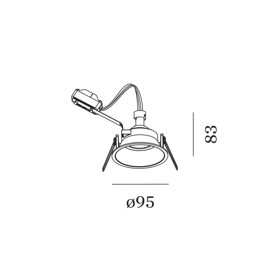 Deep IP44 1.0 PAR 16 Spots encastrés