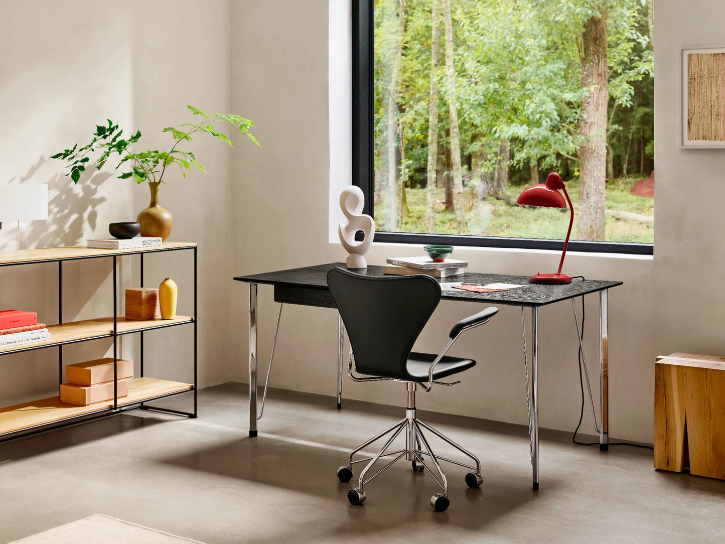 Bibliothèque Planner Small Chêne-Noir