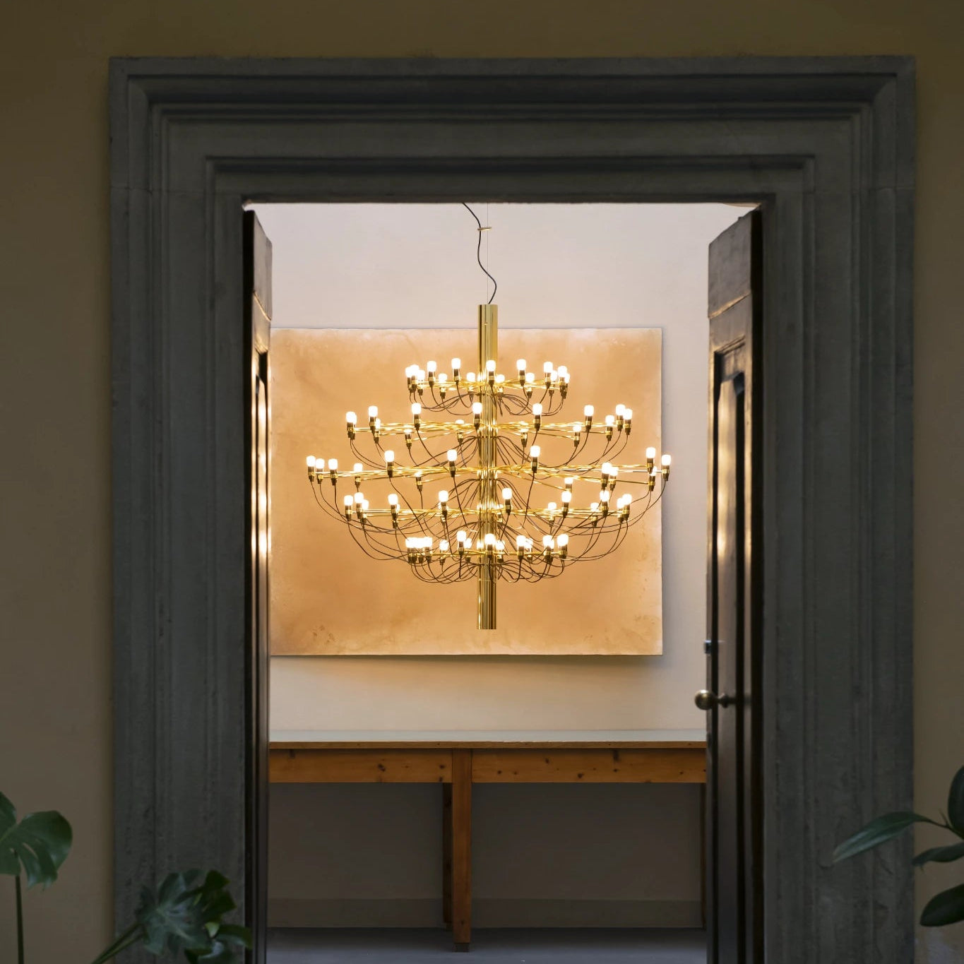 2097/75 Bulbes givrés Lustres LED