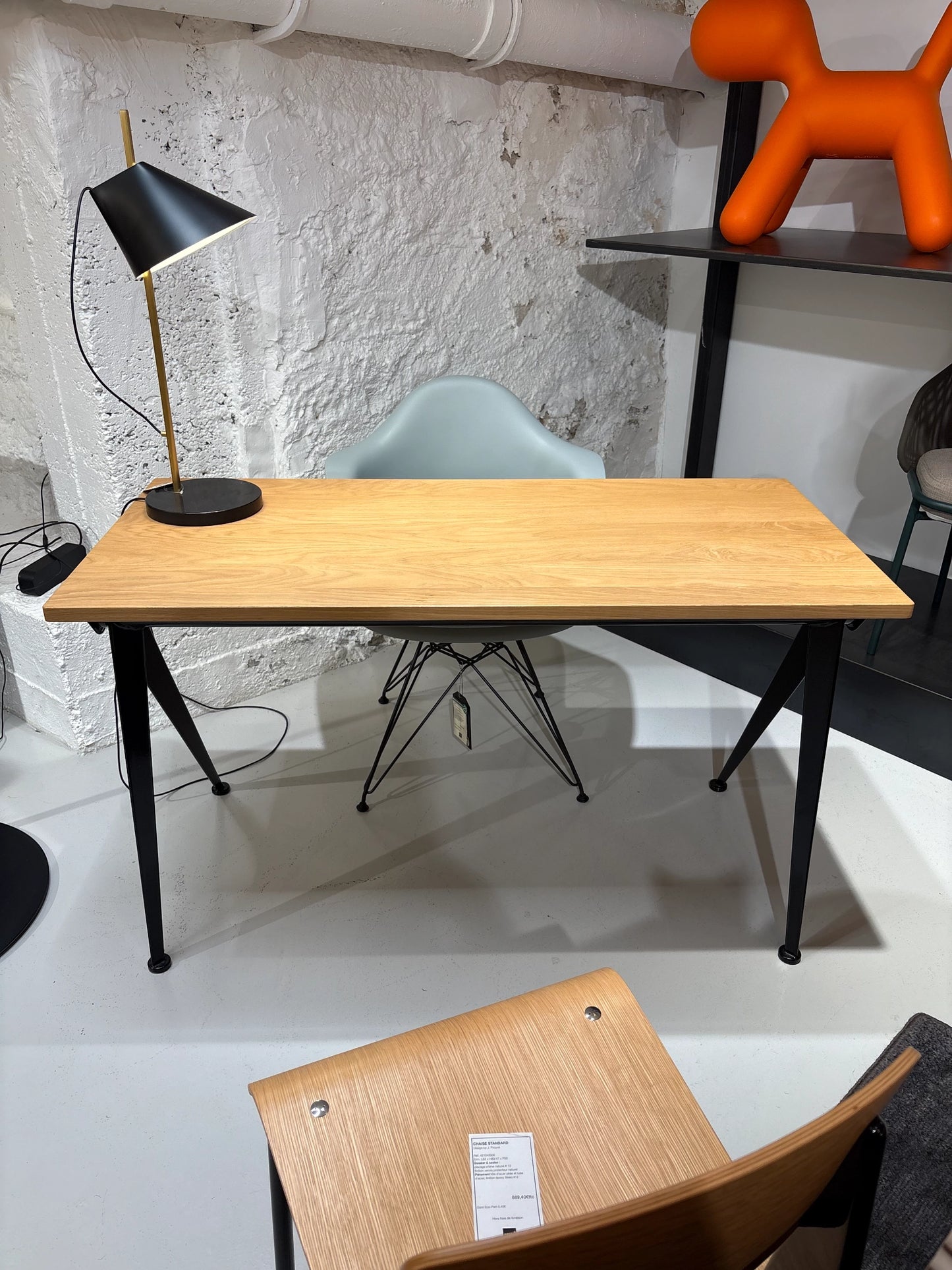 Compas Direction Bureau Chêne Outlet