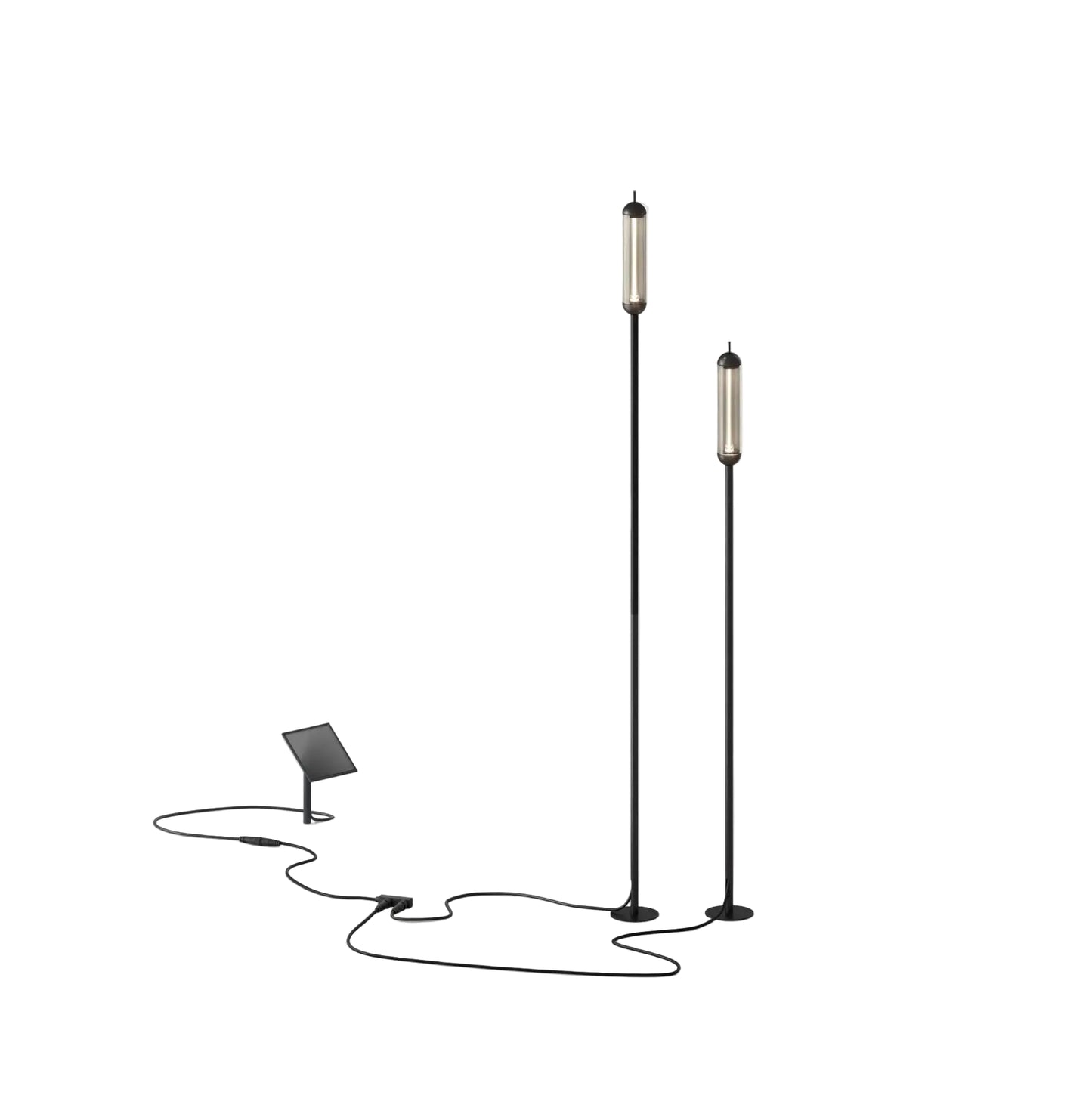 Reed Solar Set Spots Outdoor