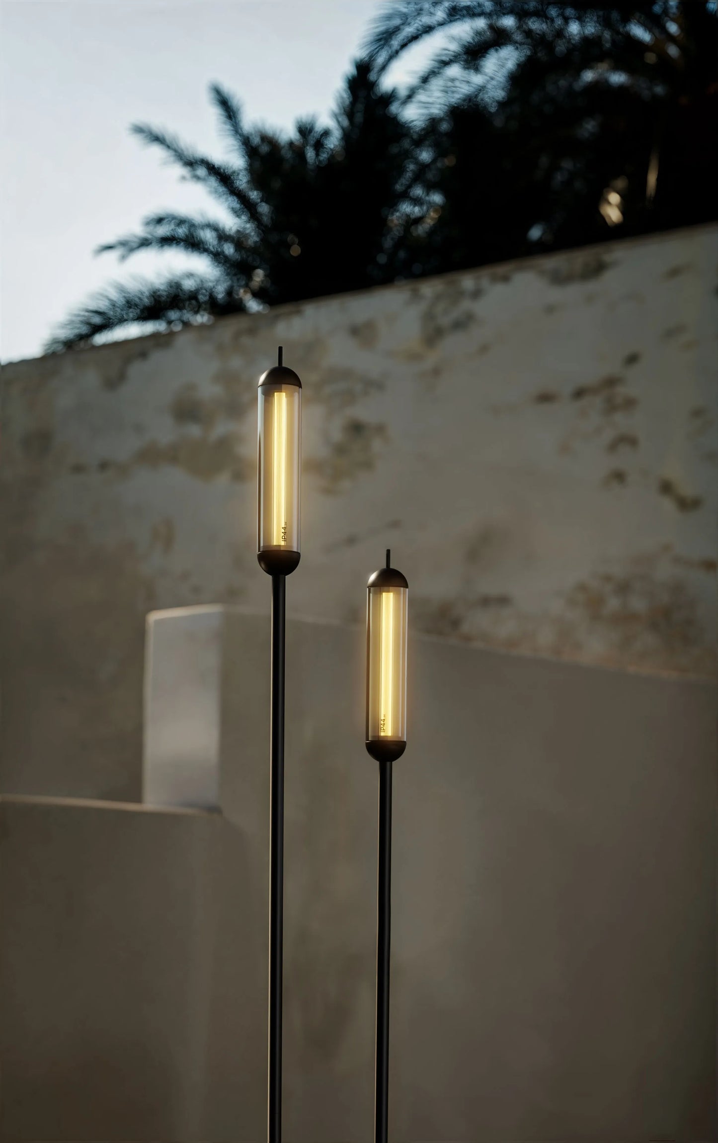 Reed Solar Set Spots Outdoor
