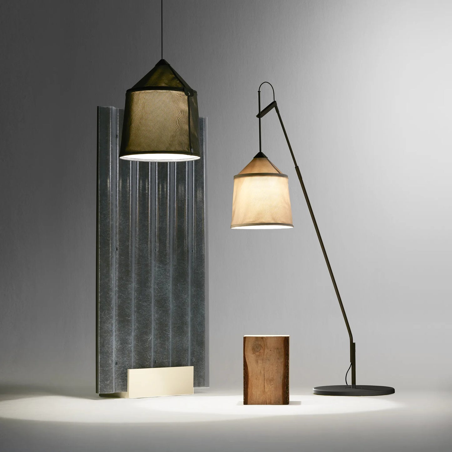 Jaima Ø.71cm IP65 Suspensions Plafonniers LED