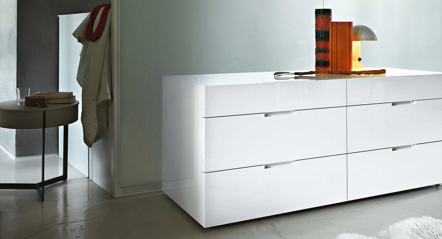 Commode Flin 3 tiroirs Latte LCL