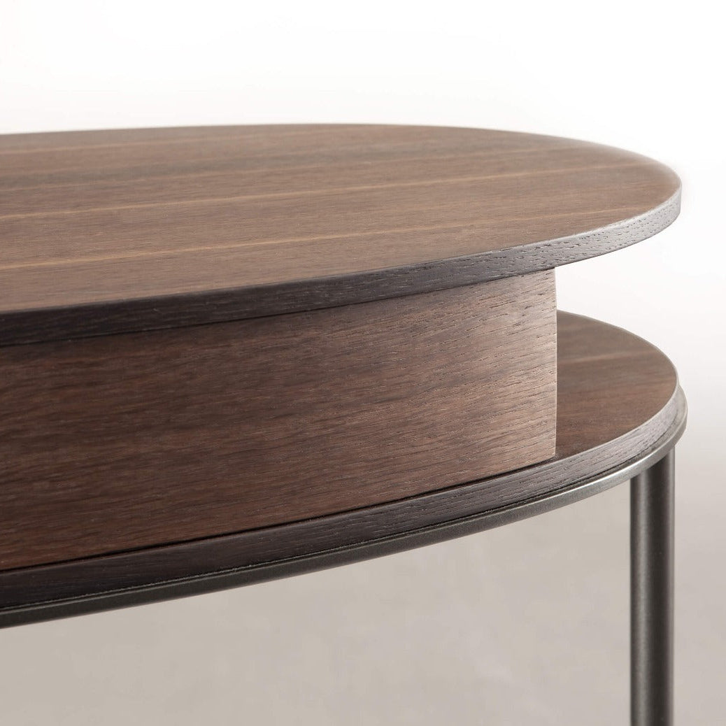 Table De Chevet Ortis Noyer