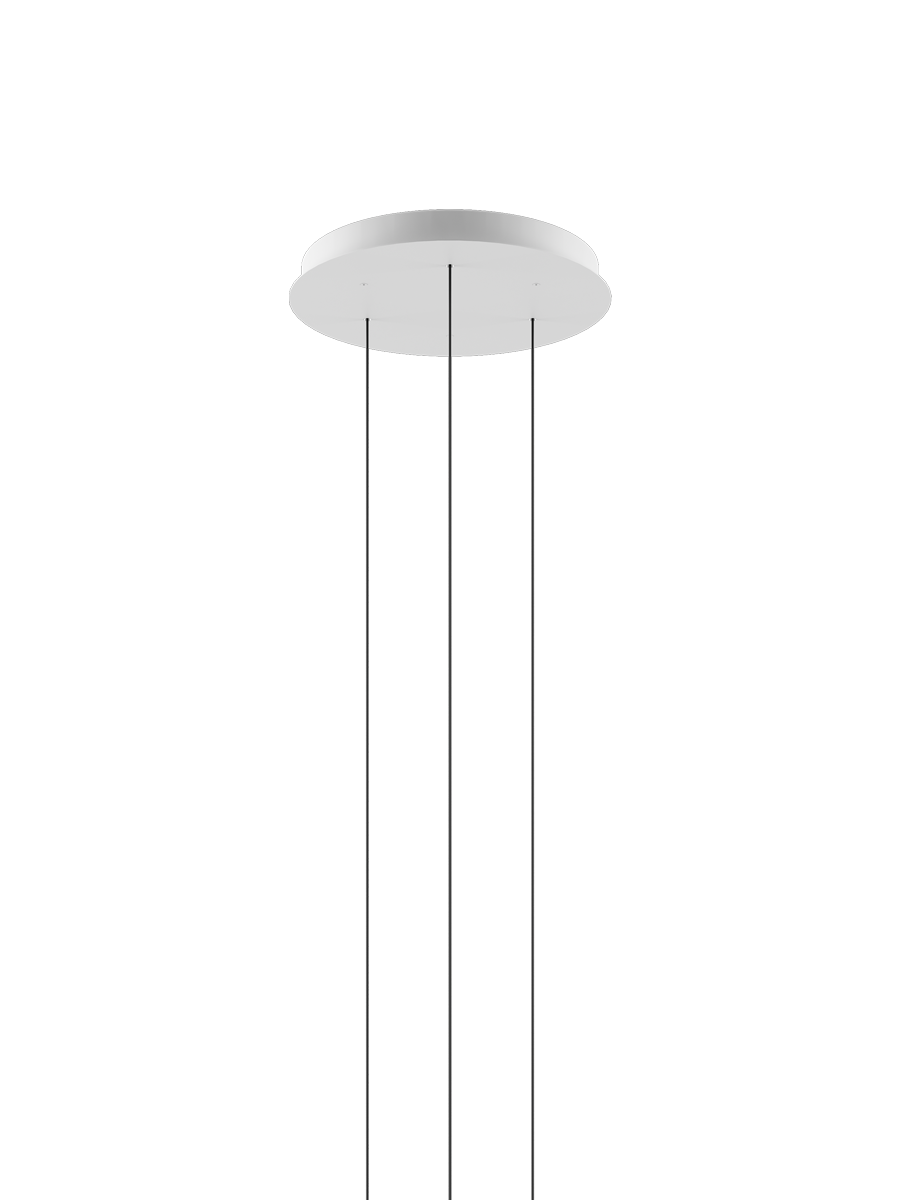 Platine Ronde 3 Luminaires Ø38cm Accessoires