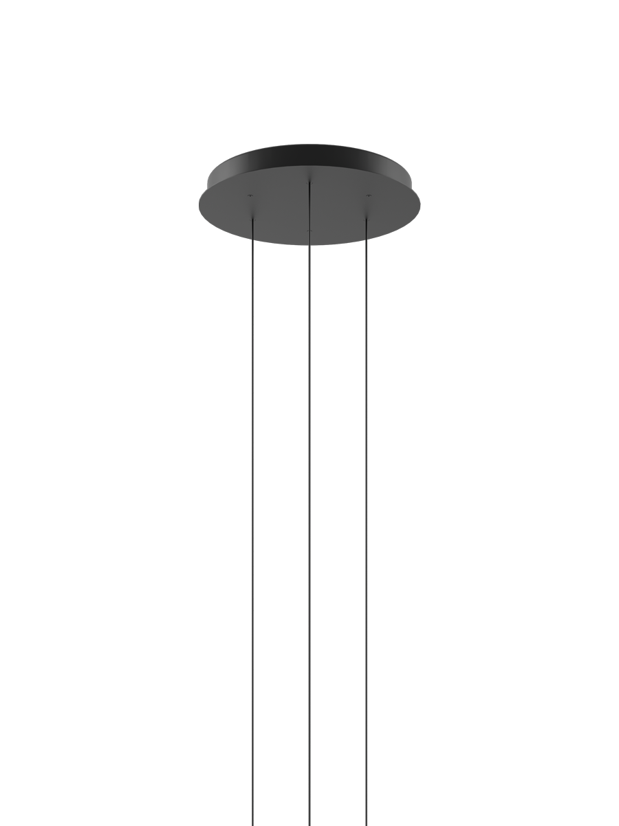 Platine Ronde 3 Luminaires Ø38cm Accessoires