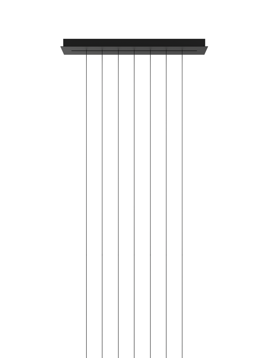Rail Linéaire L.90cm Accessoires