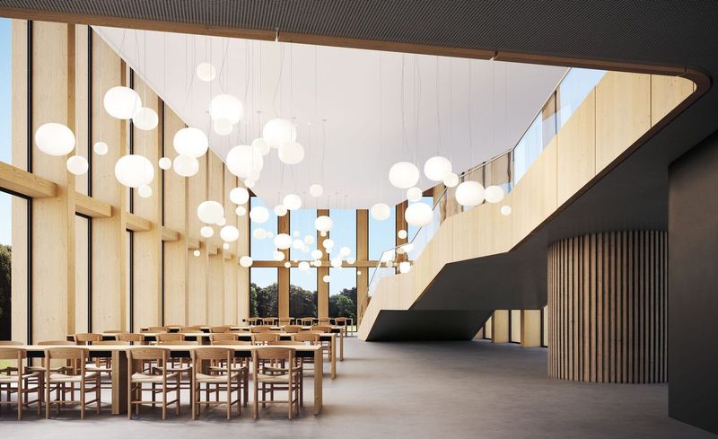 Volum Ø.42cm Suspensions Blanc brillant