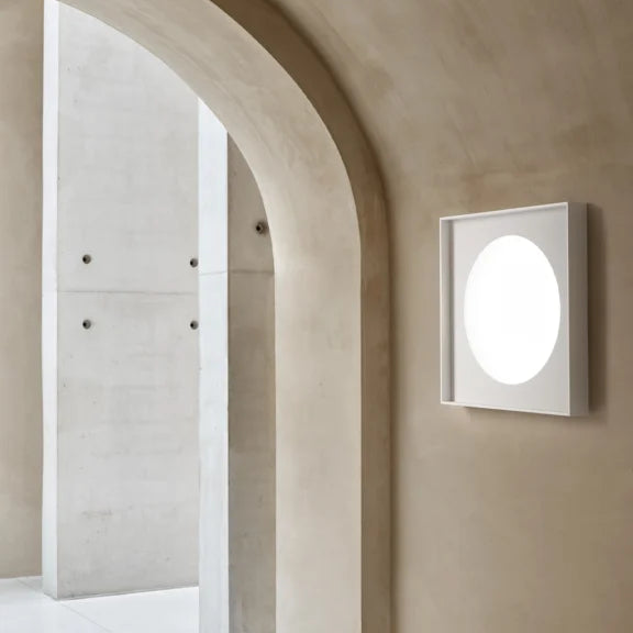 Cassette 40x40cm Appliques Plafonniers LED Blanc mat
