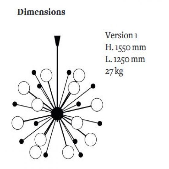 Lustre 01 Ø125cm Suspensions