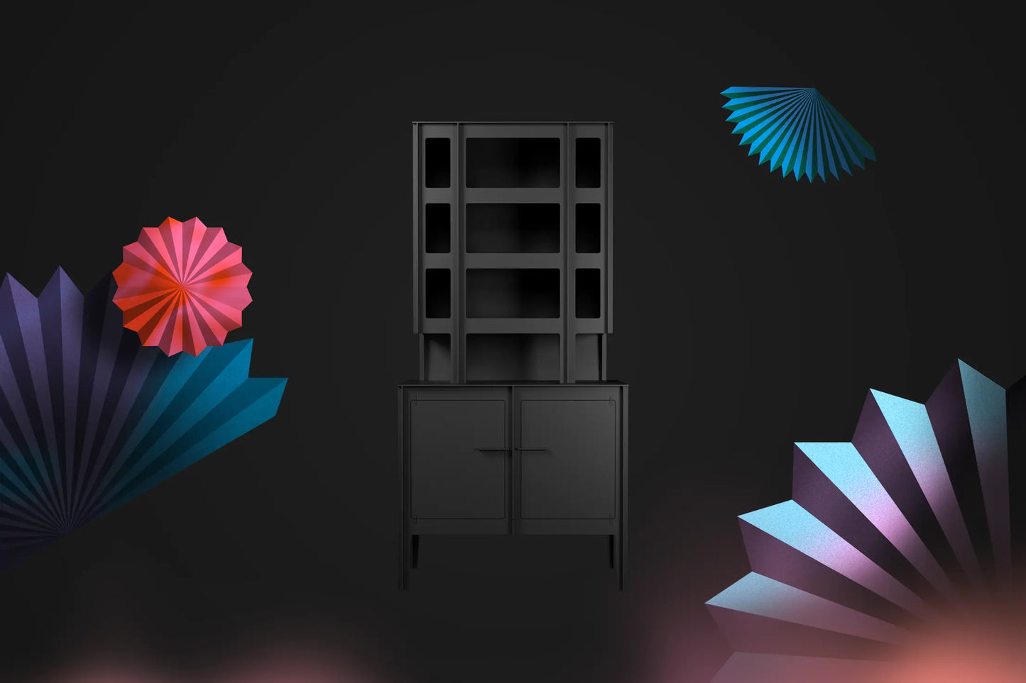 Armoire No screw no glue Noir diamant