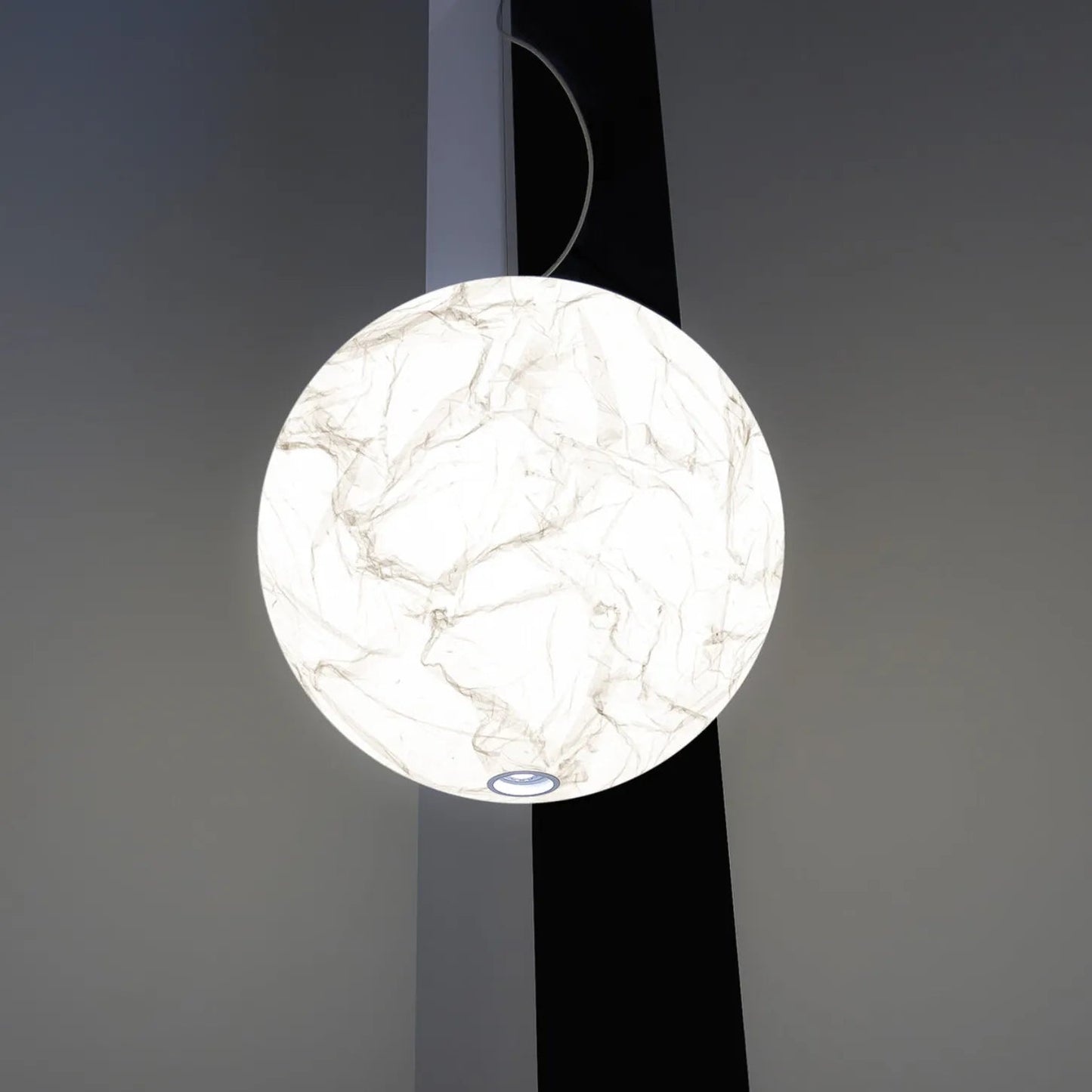 Moon Ø120cm Suspensions Blanc