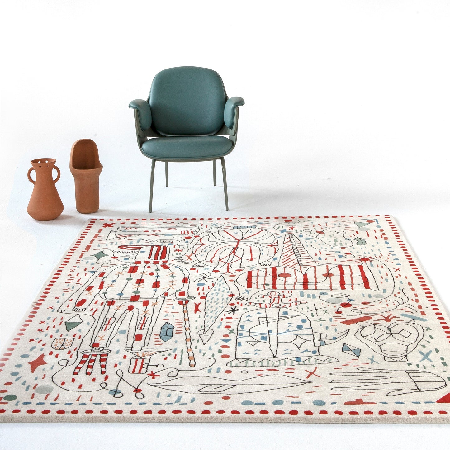 Hayon x Nani 200x300cm Tapis Multicolore