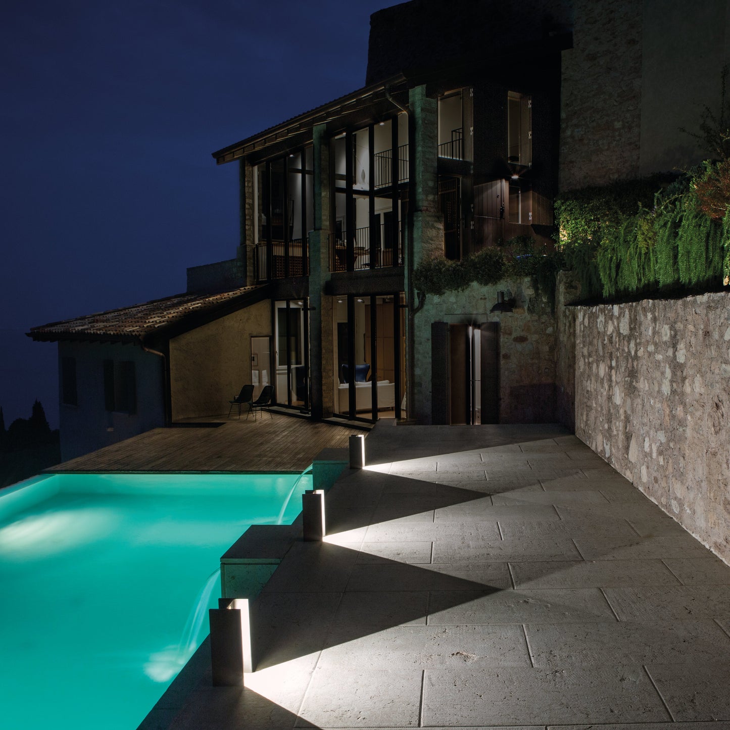 Mais Plus Que Cela Je Ne Peux Pas Outdoor Lampes de sol LED Argent