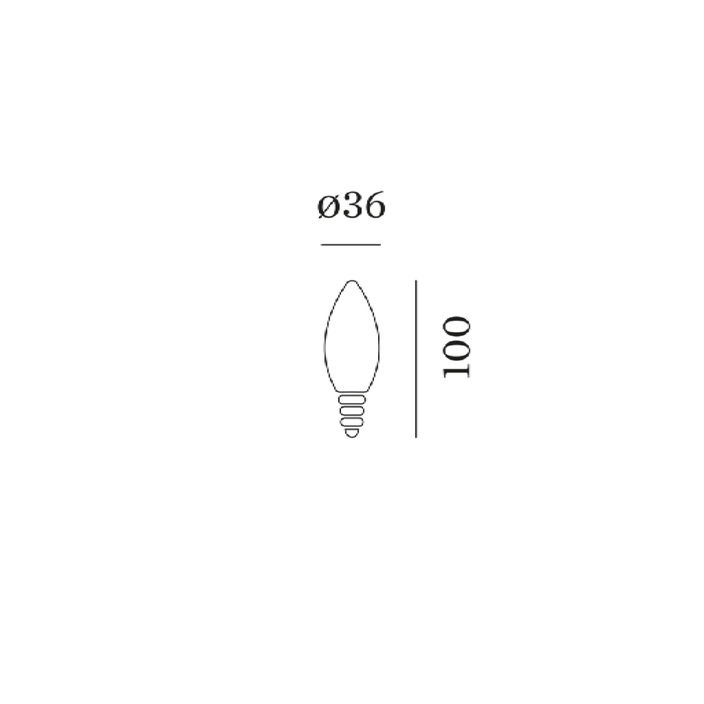 Ampoules E14 C35 LED