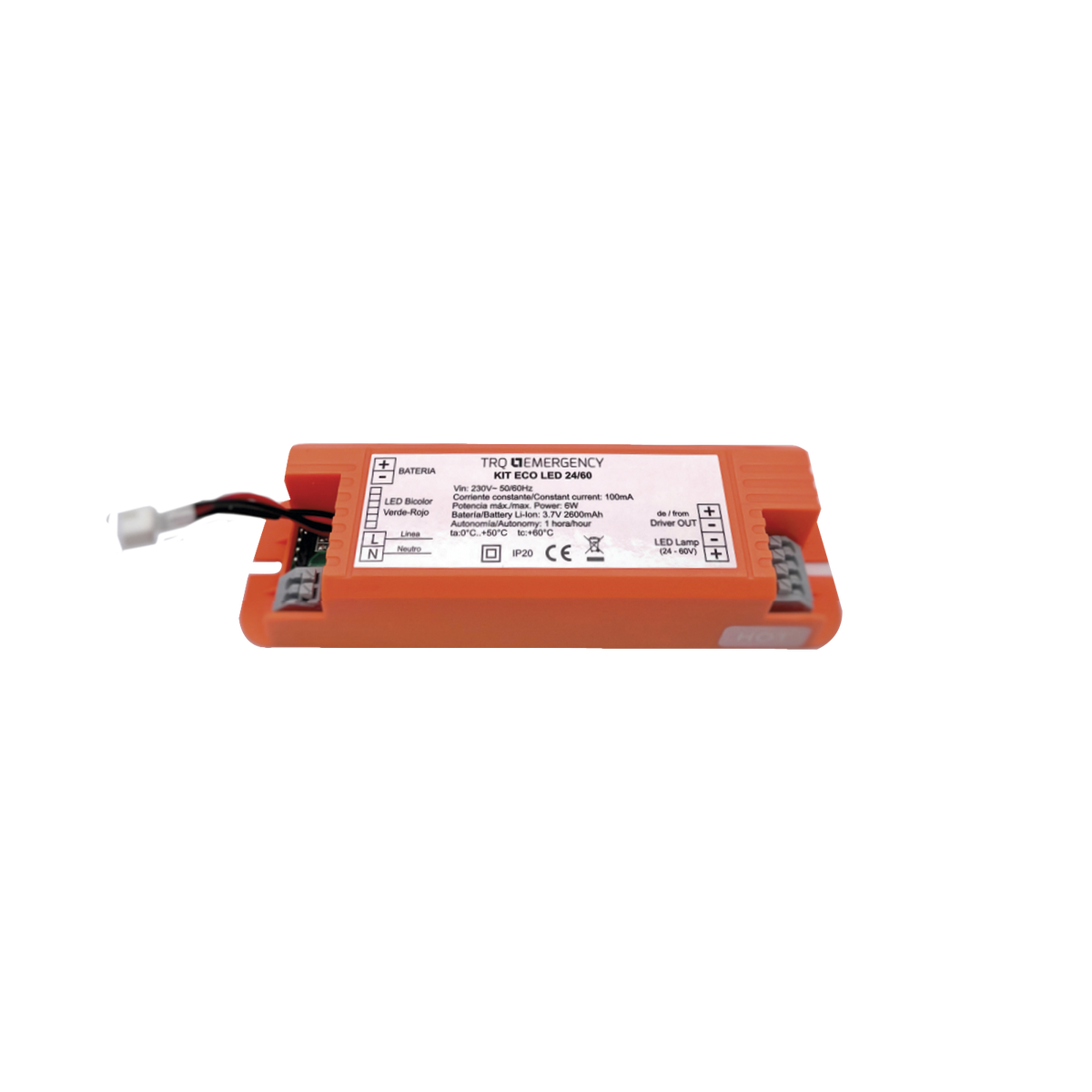 EMERGENCY KIT TRQ : KIT ECO LED 24/60-3 Accessoires