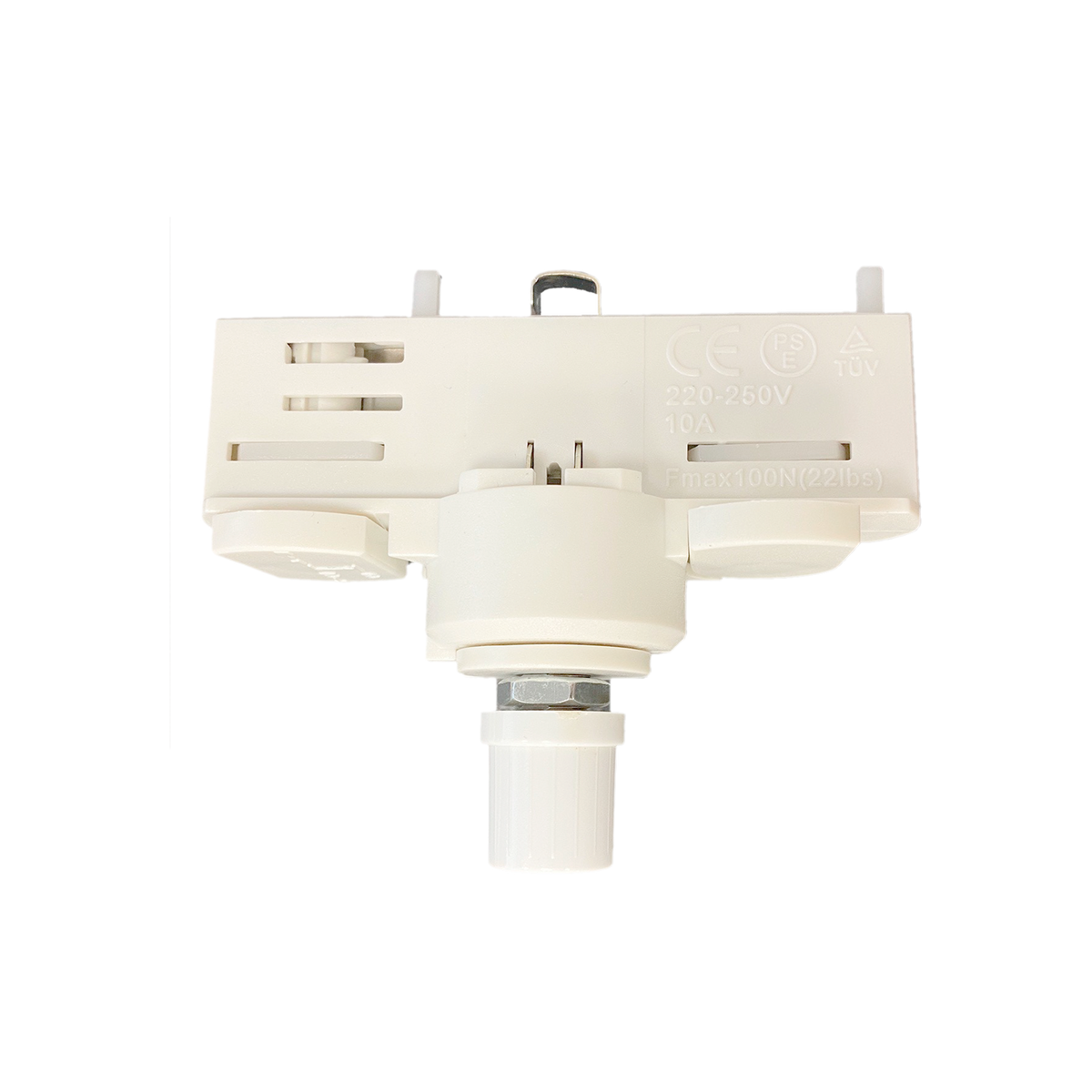 PENDANT ADAPTOR TRACK WHITE WITH WIRE LOCKER Accessoires