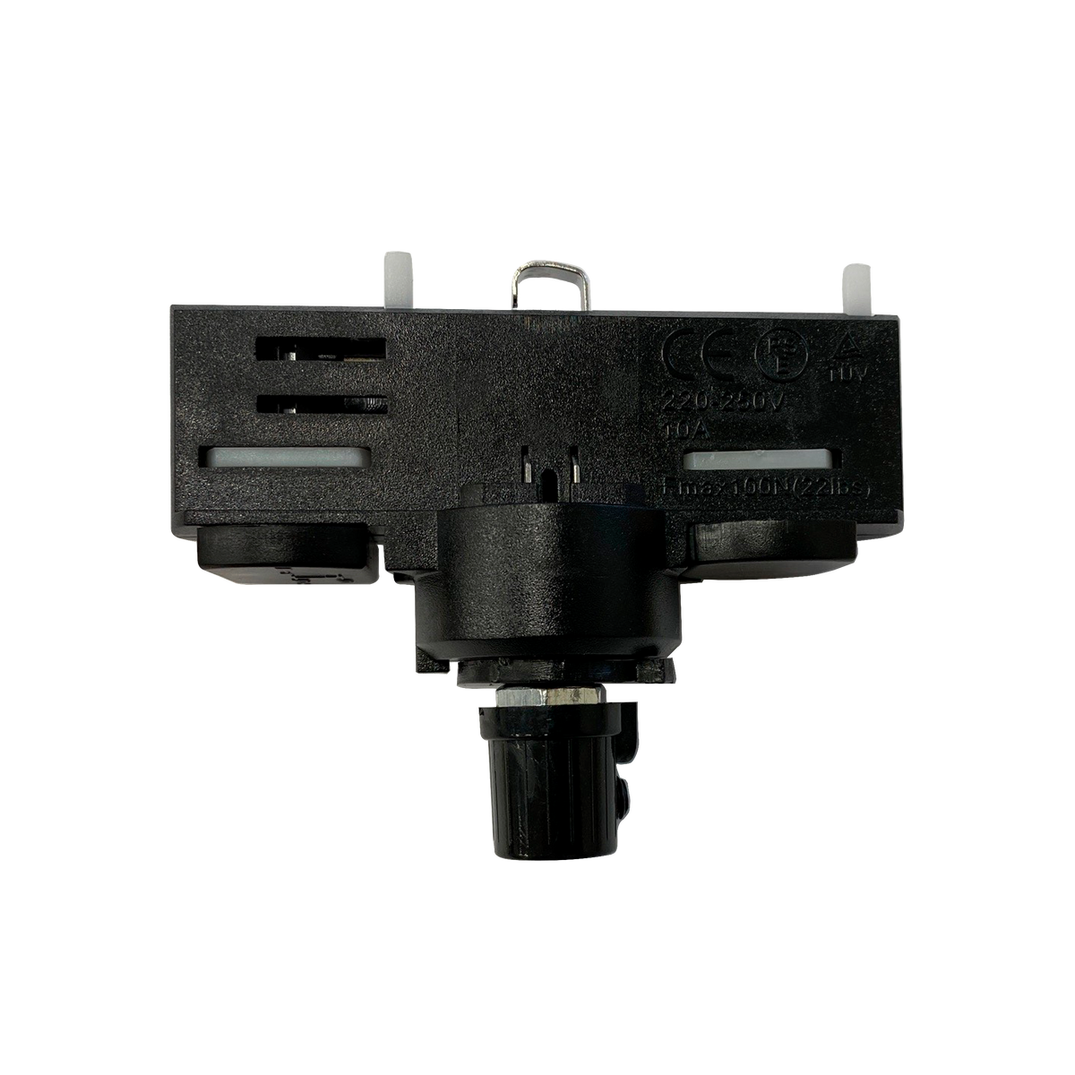 PENDANT ADAPTOR TRACK BLACK WITH WIRE LOCKER Accessoires