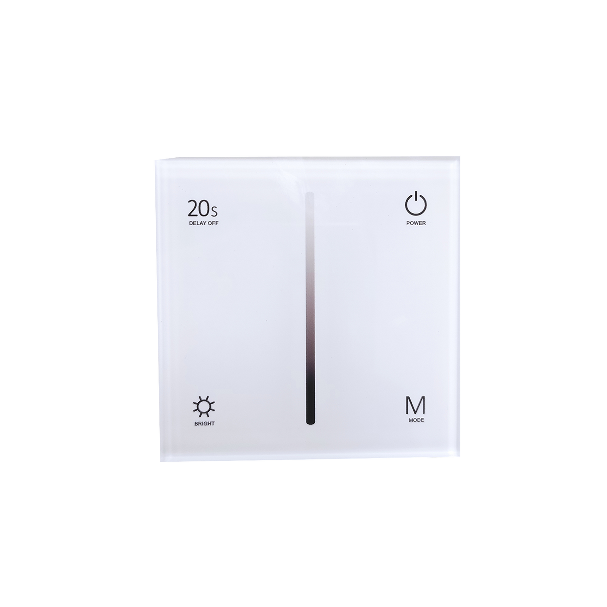 WHITE AC TRIAC TOUCH GLASS PANEL DIMMER Accessoires
