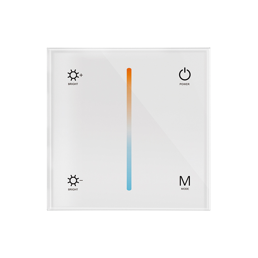 WHITE COLOR TEMPERATURE TOUCH GLASS PANEL CONTROLLER Accessoires