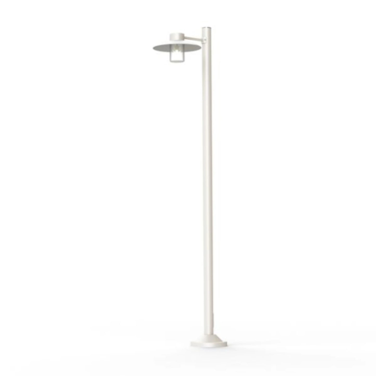 Aubanne N°4 Verre Clair Lampadaires Outdoor