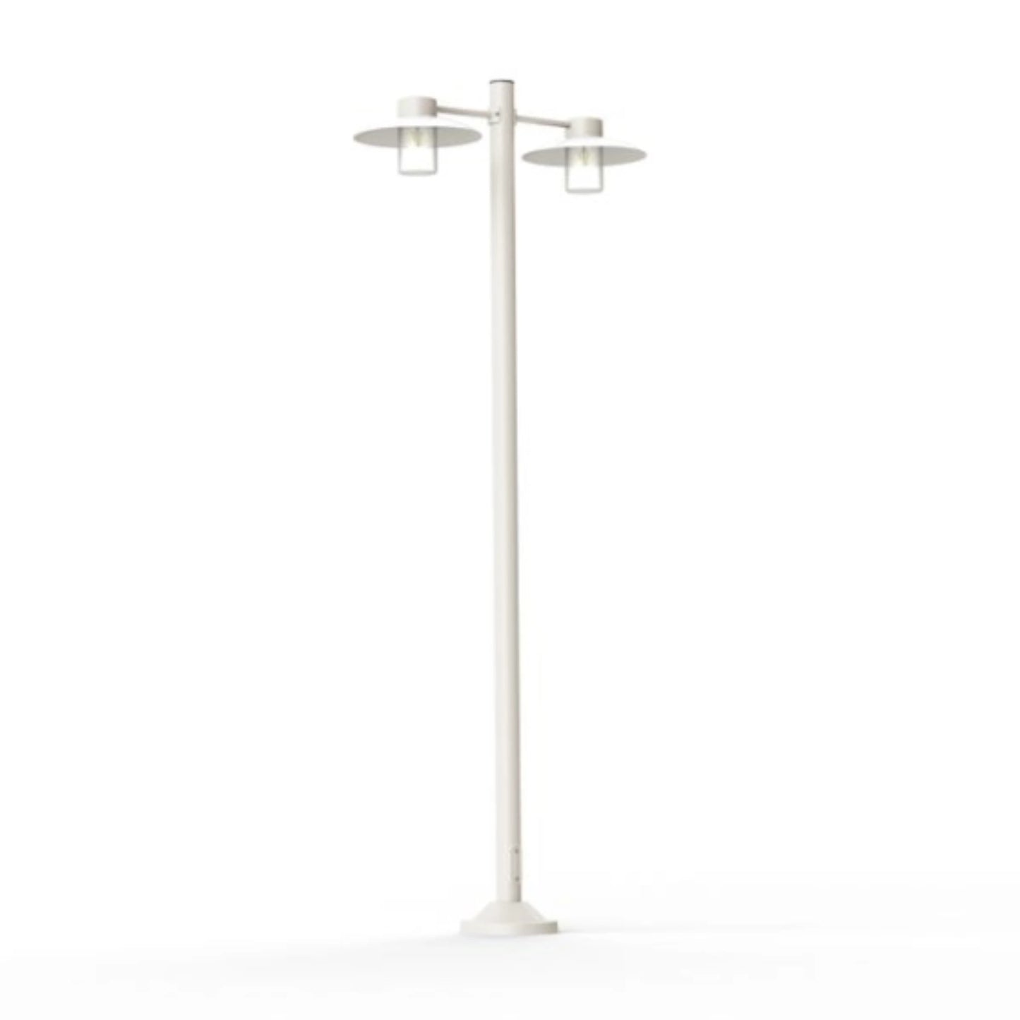 Aubanne N°5 Verre Clair Lampadaires Outdoor