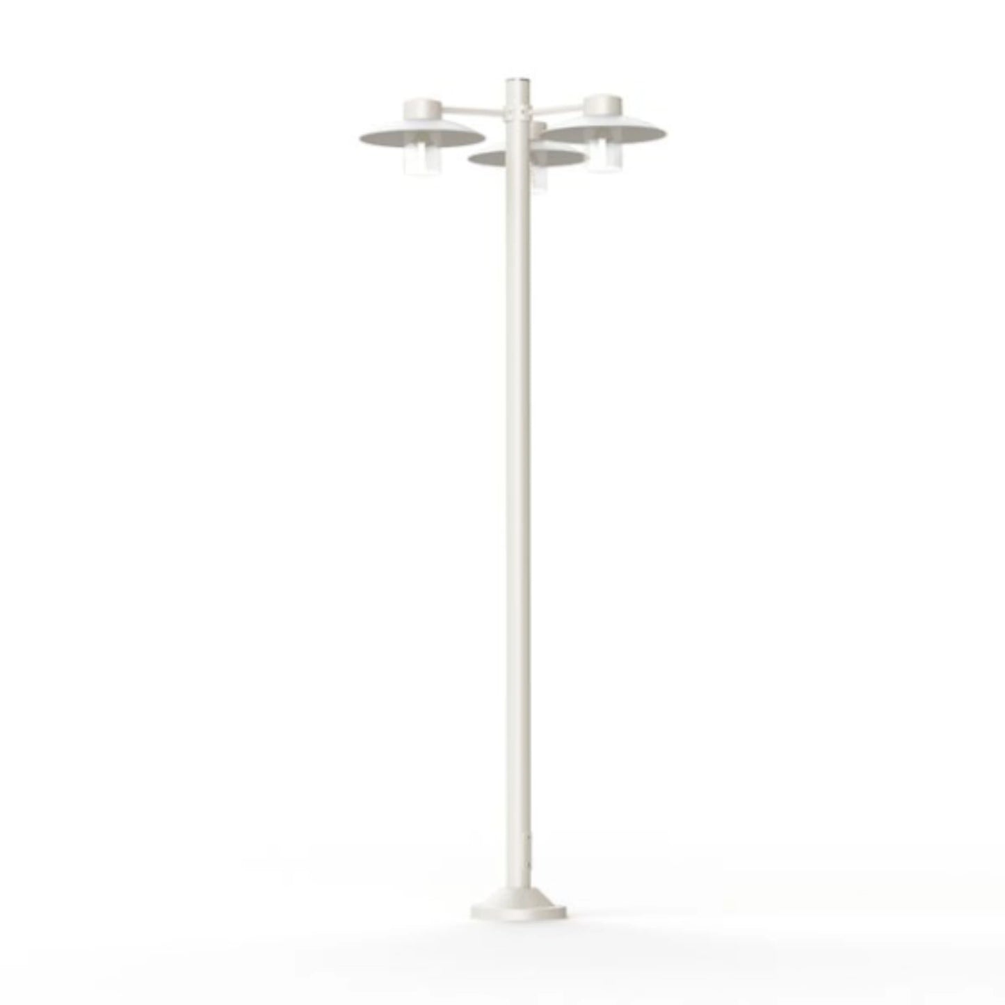 Aubanne N°6 Verre Clair Lampadaires Outdoor