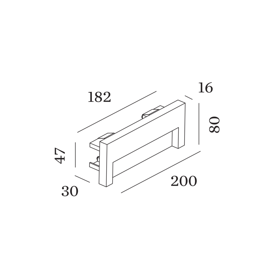 Reto Indoor 2.0 Appliques Encastrée LED