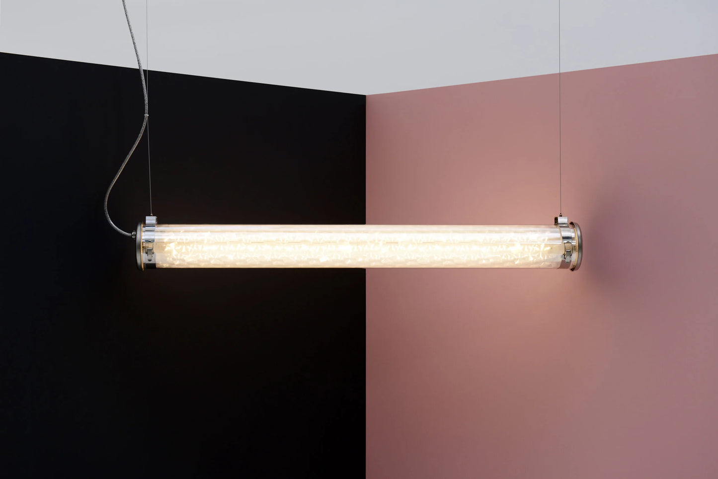 Qinu Appliques Suspensions LED Argent
