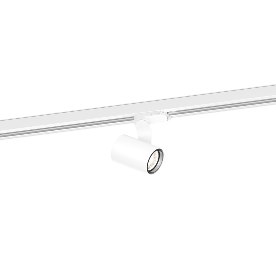 Sqube 2.0 LED 2700K Spots sur rail triphasé