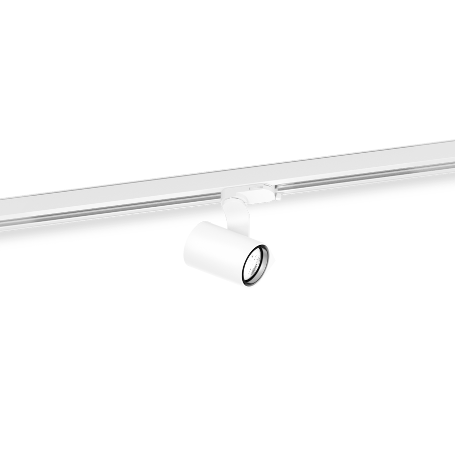 Sqube 3.0 LED 2700K Spots sur rail triphasé